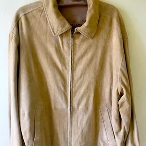 GANT Men’s Suede Windcheater Sz L